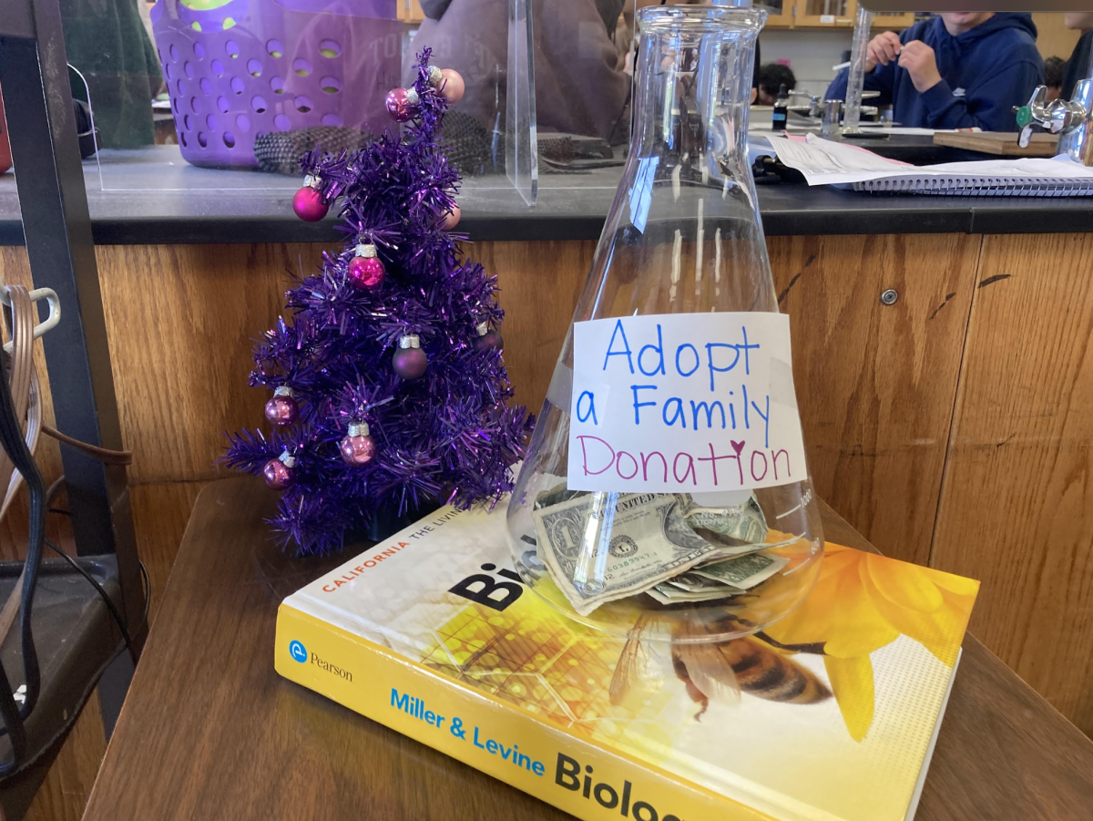 As each of the department adopts a family, the classes all come together in an effort to give back to those who need it.